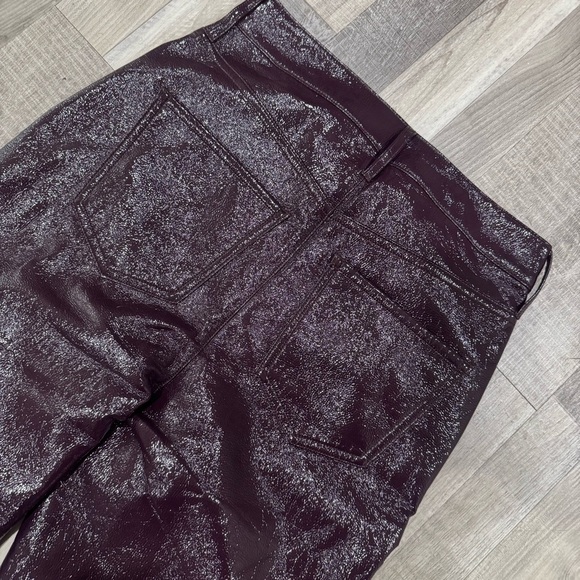 NWT Express purple faux leather “modern straight” ❤️ - Picture 4 of 8